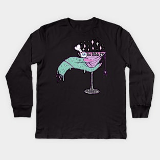 Monster Martini Kids Long Sleeve T-Shirt